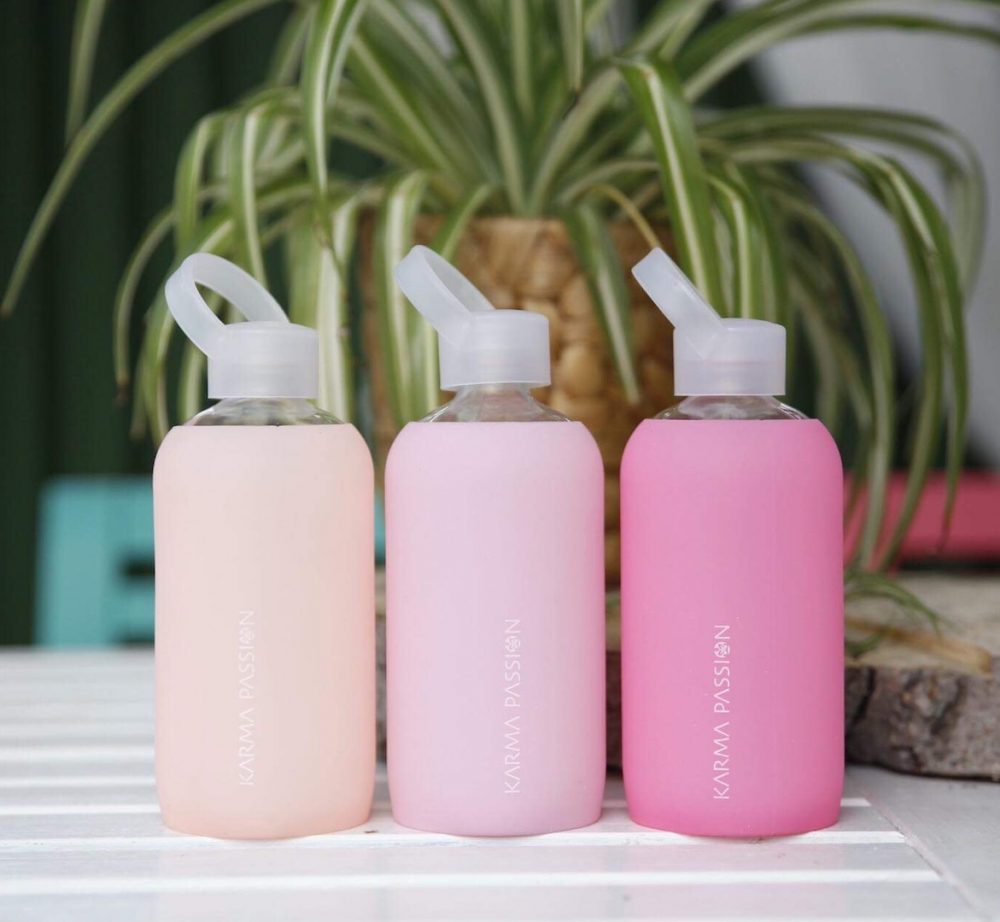 Ekologiczne szklane butelki zaprojektowane z myślą o zdrowym stylu życia