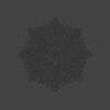 Profesjonalna mata do jogi Mandala Dark Night ekologiczna
