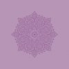 Profesjonalna mata do jogi Mandala Lilac ekologiczna