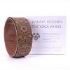 Z pomocą kola do jogi Mandala Boho prawidłowe wykonanie asan stanie się o wiele łatwiejsze