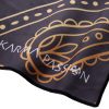 Karma Passion ręcznik do jogi Hamsa Black