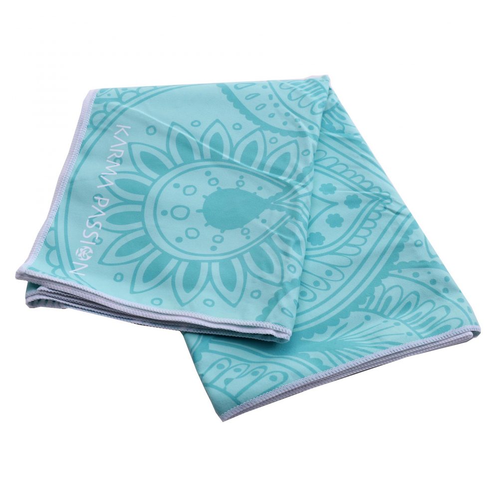 Designerski ręcznik Mandala Light idealny do Bikram czy Hot Jogi