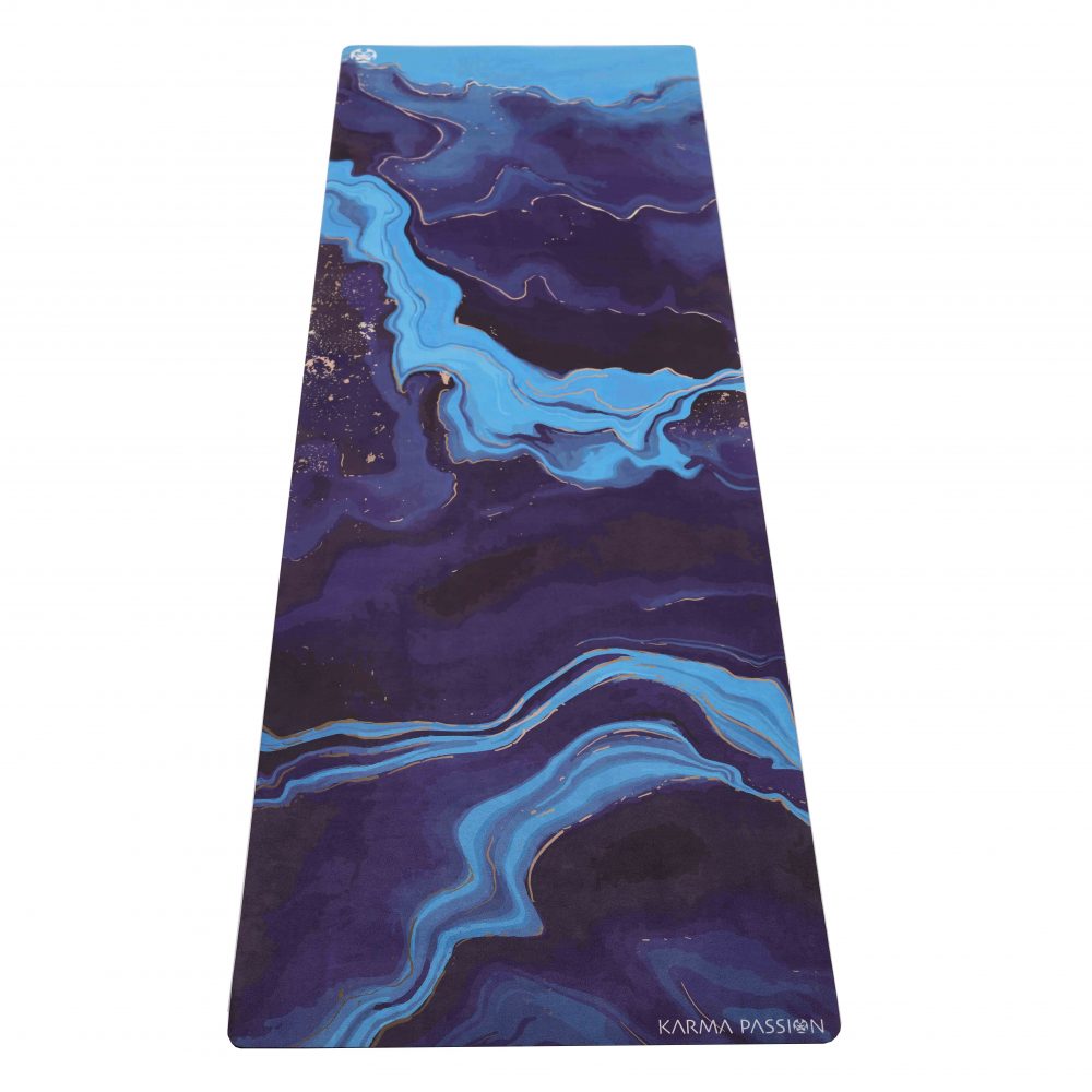 Studyjna mata do jogi Deep Blue 3,5mm