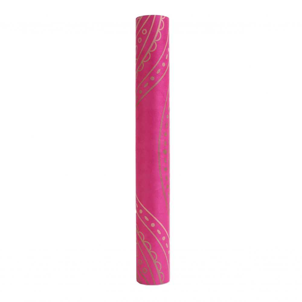 Podróżna mata do jogi Komfort Hamsa Lila 1,5mm - obrazek 4
