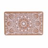 Klocek korkowy do jogi Mandala Boho White - obrazek 2