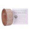 Korkowe koło do jogi Mandala Boho White - obrazek 6