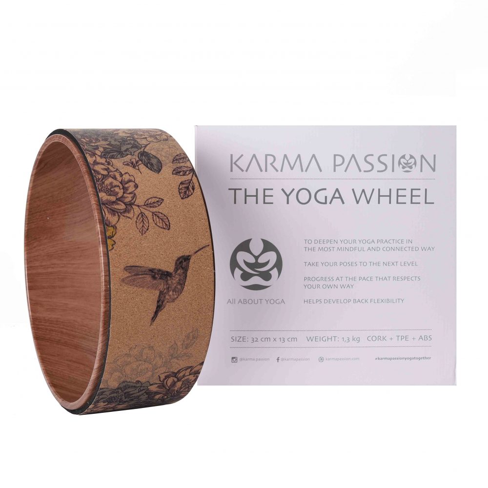Korkowe koło do jogi Spring Love - obrazek 6
