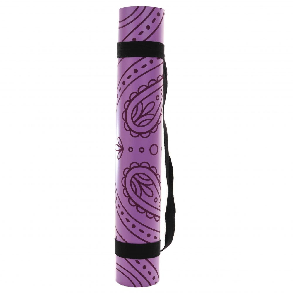 Profesjonalna mata do jogi Hamsa Lilac 5mm - obrazek 4